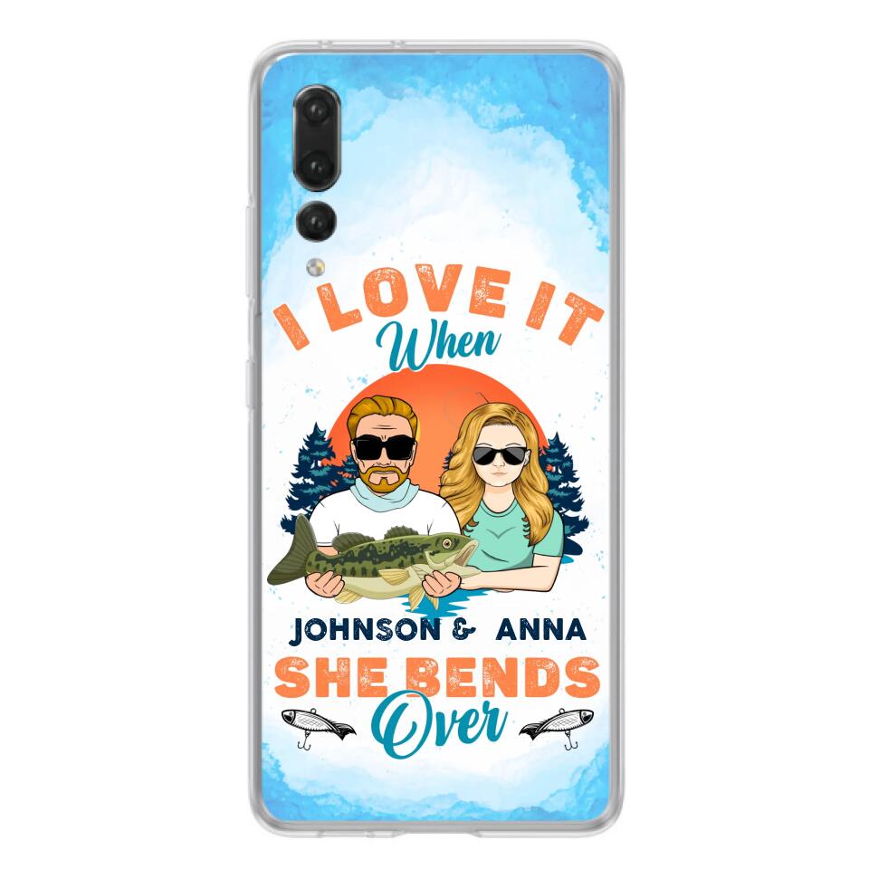 Custom Personalized Fishing Couple Phone Case - Gift Idea For Couple/ Gift To Him/ Her/ Fishing Lover - Case For Xiaomi/ Oppo/ Huawei