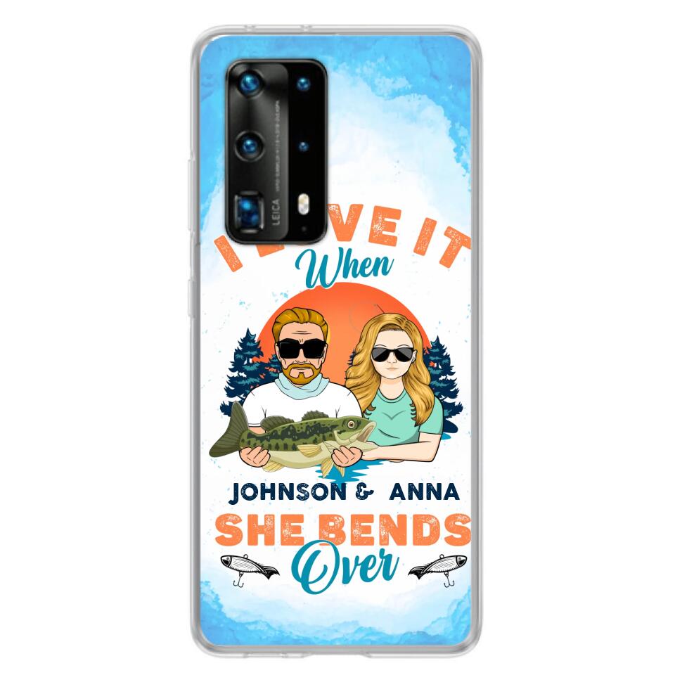 Custom Personalized Fishing Couple Phone Case - Gift Idea For Couple/ Gift To Him/ Her/ Fishing Lover - Case For Xiaomi/ Oppo/ Huawei