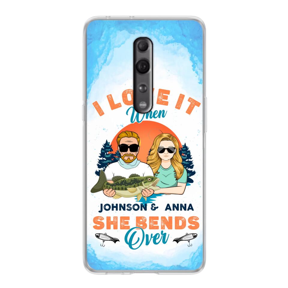 Custom Personalized Fishing Couple Phone Case - Gift Idea For Couple/ Gift To Him/ Her/ Fishing Lover - Case For Xiaomi/ Oppo/ Huawei
