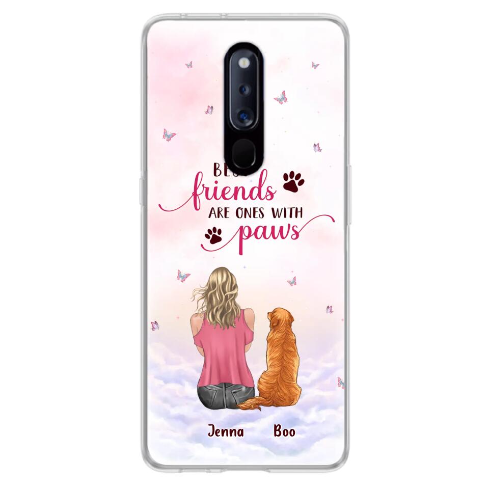 Personalized Dog Mom Phone Case - Up to 5 Dogs - Mother's Day Gift Idea For Dog Lovers - Best Friends Are Ones With Paws - Xiaomi/Oppo/Huawei