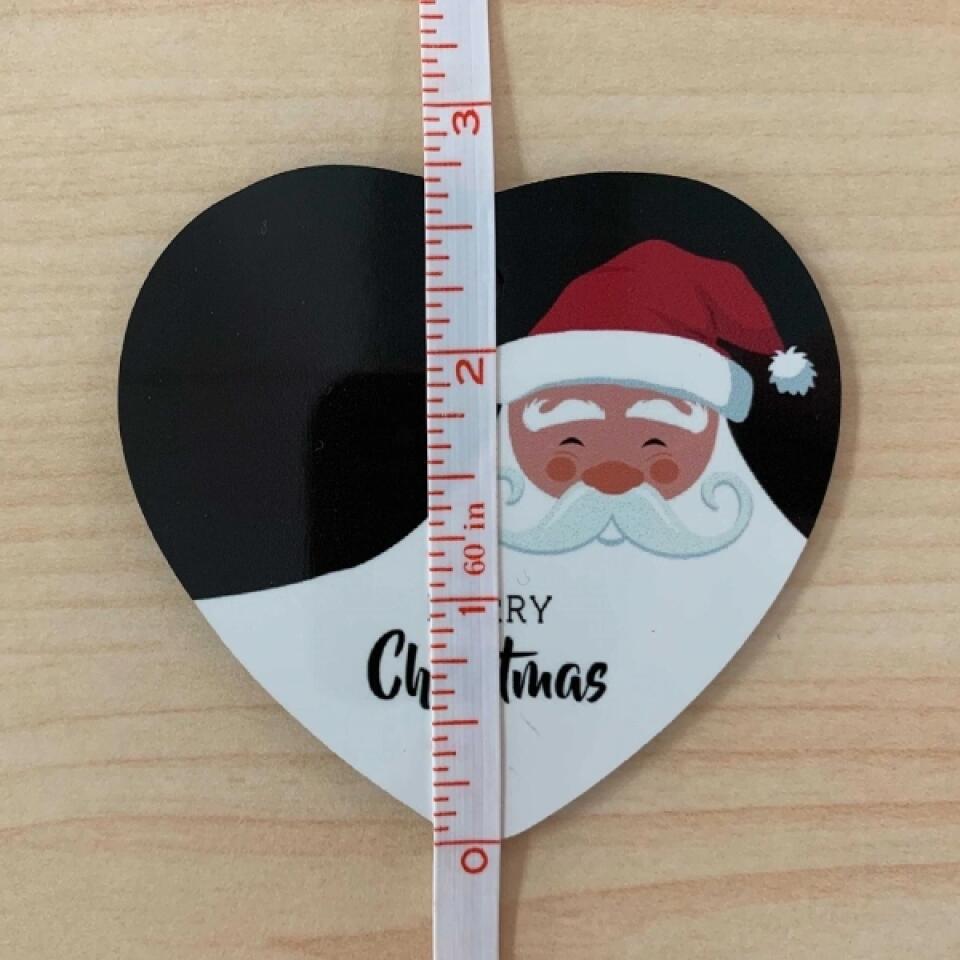 Personalized Xmas Pet Memorial Ornament - Up to 5 Dogs/Cats - Christmas Memorial Gift For Dog/Cat Lover