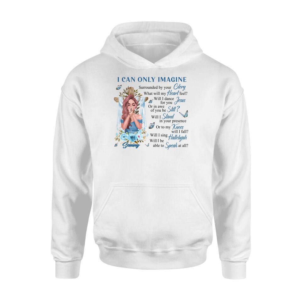 Personalized Jesus Girl Shirt - Mother's Day Gift Idea - I Can Only Imagine