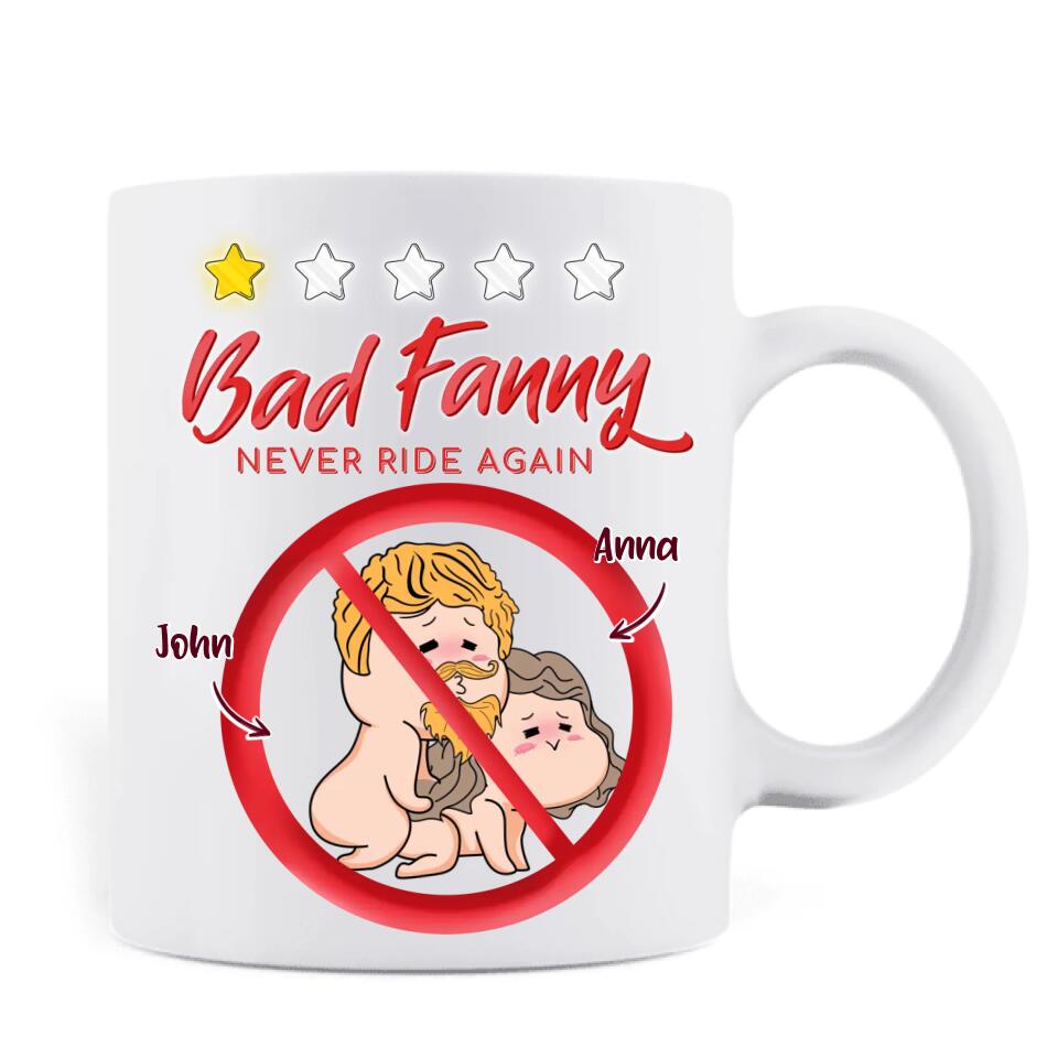 Personalized Funny Coffee Mug - Gift Idea For Lovers - Great Fanny Would Ride Again