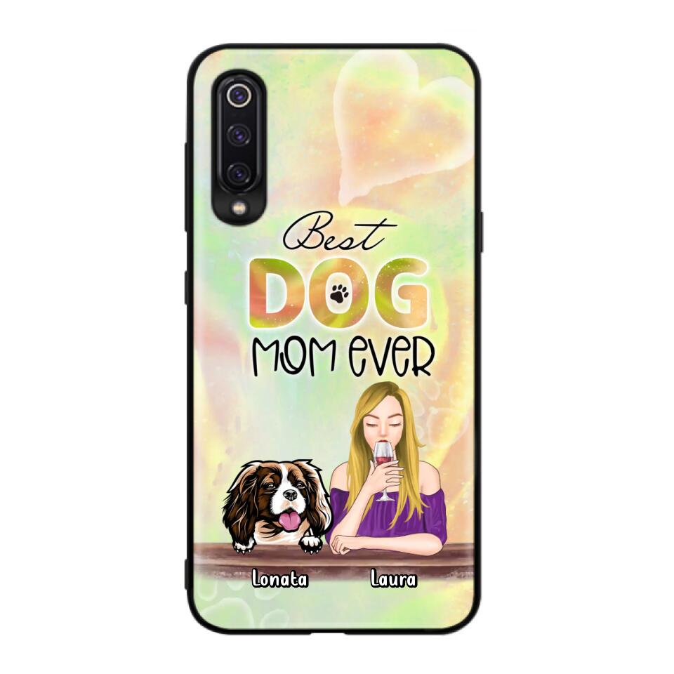 Personalized Pet Mom Phone Case - Gift Idea For Dog/Cat Lovers/Pet Mom - Up to 4 Dogs/Cats - Best Dog Mom Ever - Case For Oppo/Xiaomi/Huawei