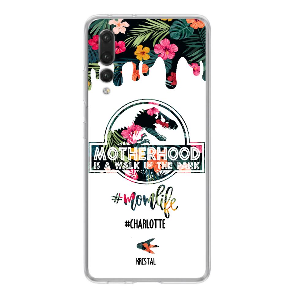 Personalized Mama Dinosaur Phone Case - Best Gift For Mothers - Phone Case For Xiaomi, Oppo And Huawei - 2QCGS1