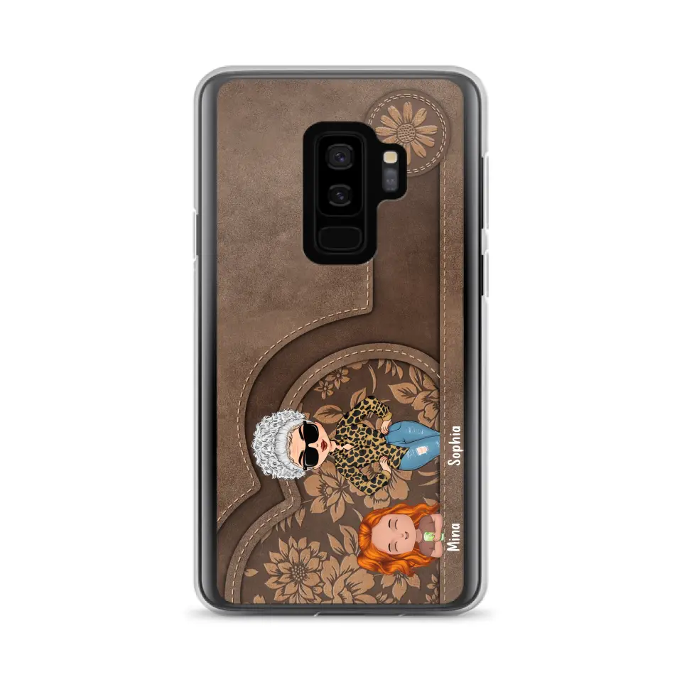 Custom Personalized Grandma Phone Case - Up to 5 Kids - Gift Idea For Grandma/Mother's Day - Case For iPhone And Samsung