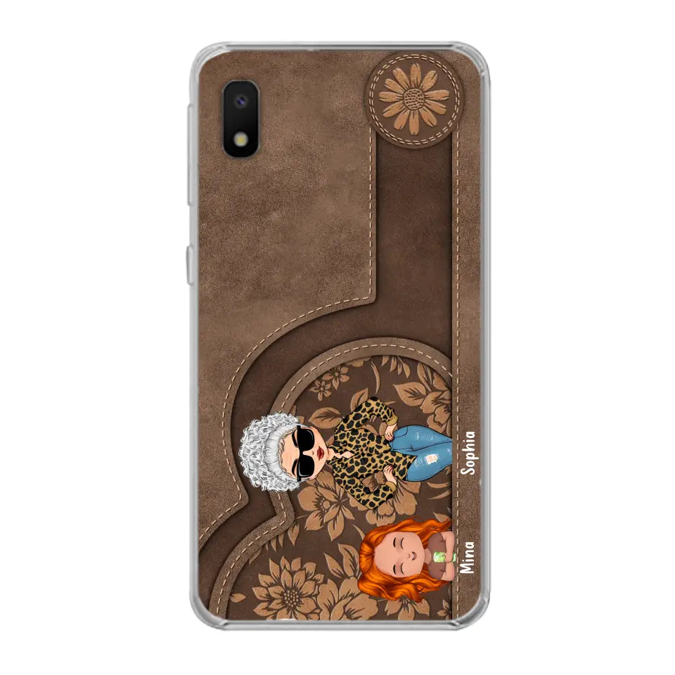 Custom Personalized Grandma Phone Case - Up to 5 Kids - Gift Idea For Grandma/Mother's Day - Case For iPhone And Samsung