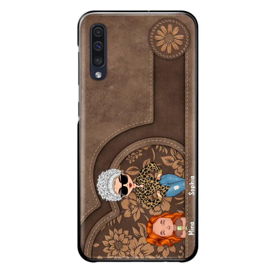 Custom Personalized Grandma Phone Case - Up to 5 Kids - Gift Idea For Grandma/Mother's Day - Case For iPhone And Samsung