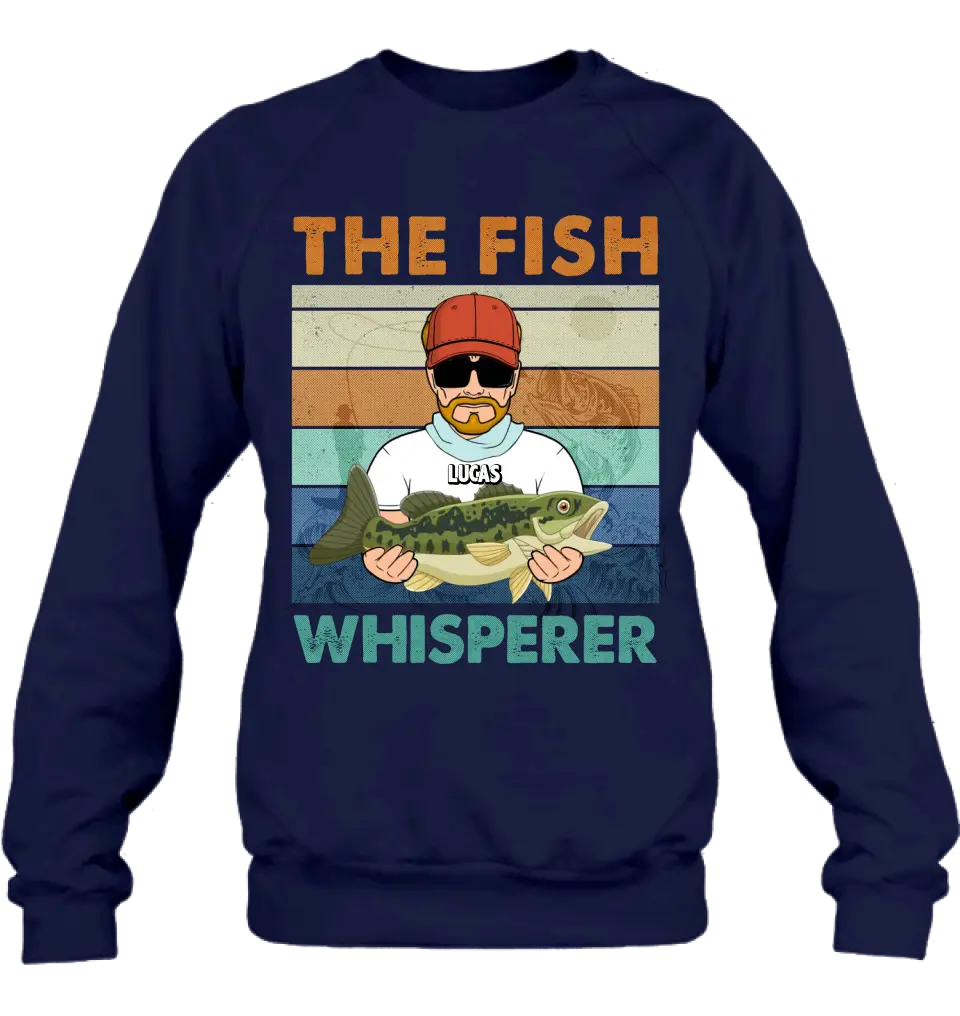 Personalized Fishing Shirt - Gift Idea For Father's Day/ Fishing Lovers - The Fish Whisperer