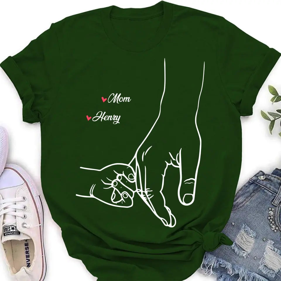 Personalized Mom & Kids Custom Name Shirt/Hoodie - Gift Idea For Mother/Kids/Mother's Day - Up to 5 Kids