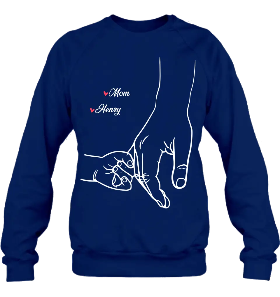 Personalized Mom & Kids Custom Name Shirt/Hoodie - Gift Idea For Mother/Kids/Mother's Day - Up to 5 Kids