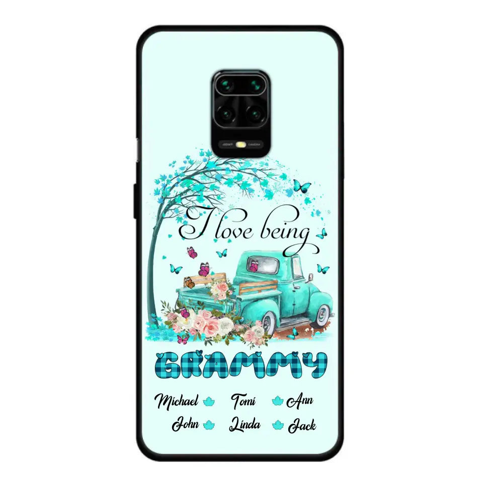 Personalized Grandma Phone Case - I Love Being Grandma - R5OIKQ -TQ - Case For iPhone And Samsung