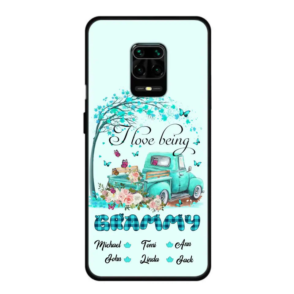 Personalized Grandma Phone Case - I Love Being Grandma - R5OIKQ -TQ - Case For iPhone And Samsung