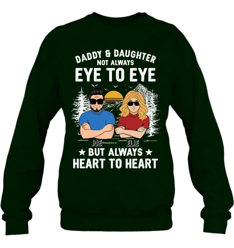 Personalized Dad/Mom And Daughter/Son T-Shirt - Gift Idea For Father's Day/Mother's Day