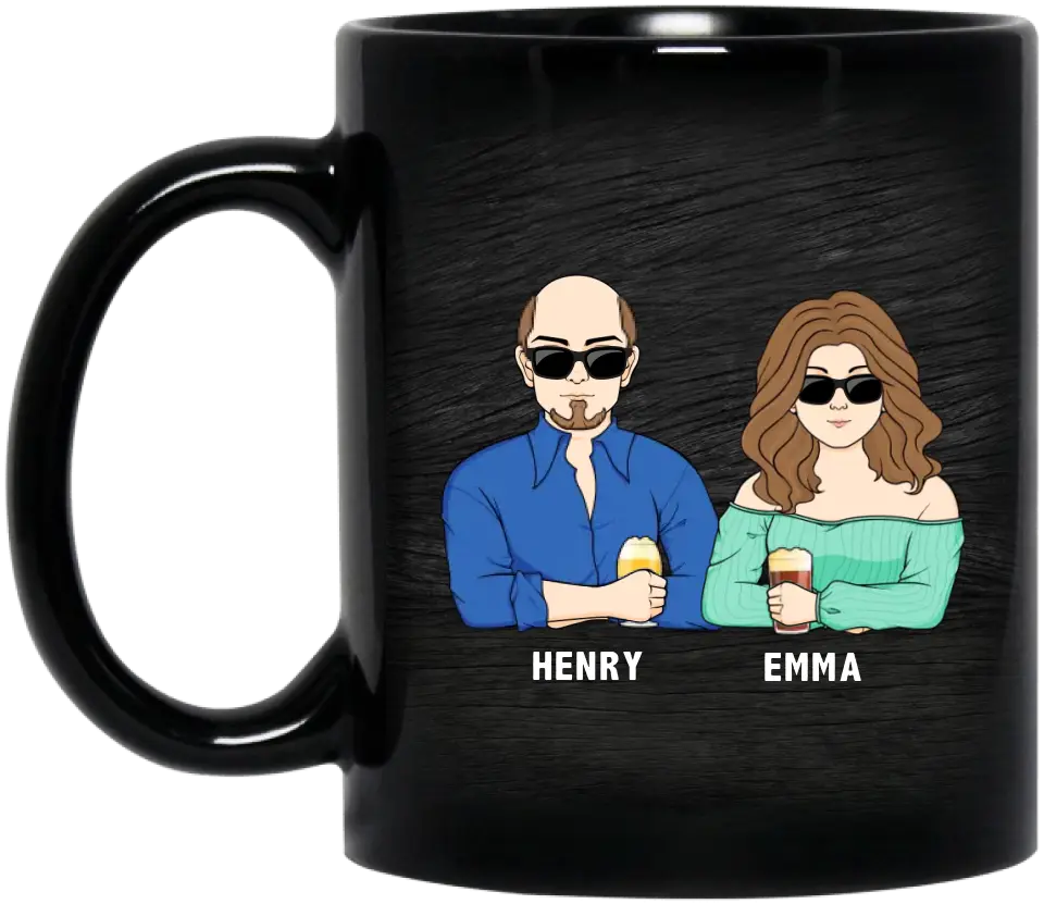 Custom Personalized Father's Day Coffee Mug - Gift Idea For Dad/ Father's Day - Dad You're Hard To Buy Gifts For