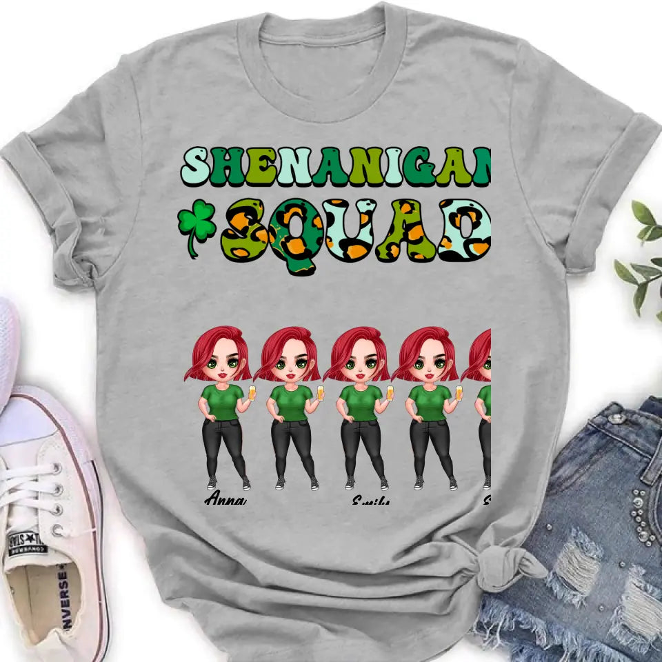 Personalized Friends T-Shirt - Up to 5 Bestie - Shenanigans Squad