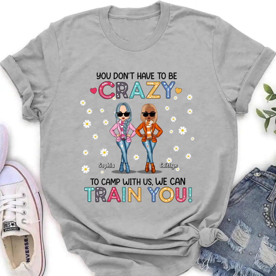 Personalized Best Friends T-Shirt - Gift Idea For Friends - Up To 6 Friends