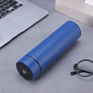 Smart Temperature Display - Blue