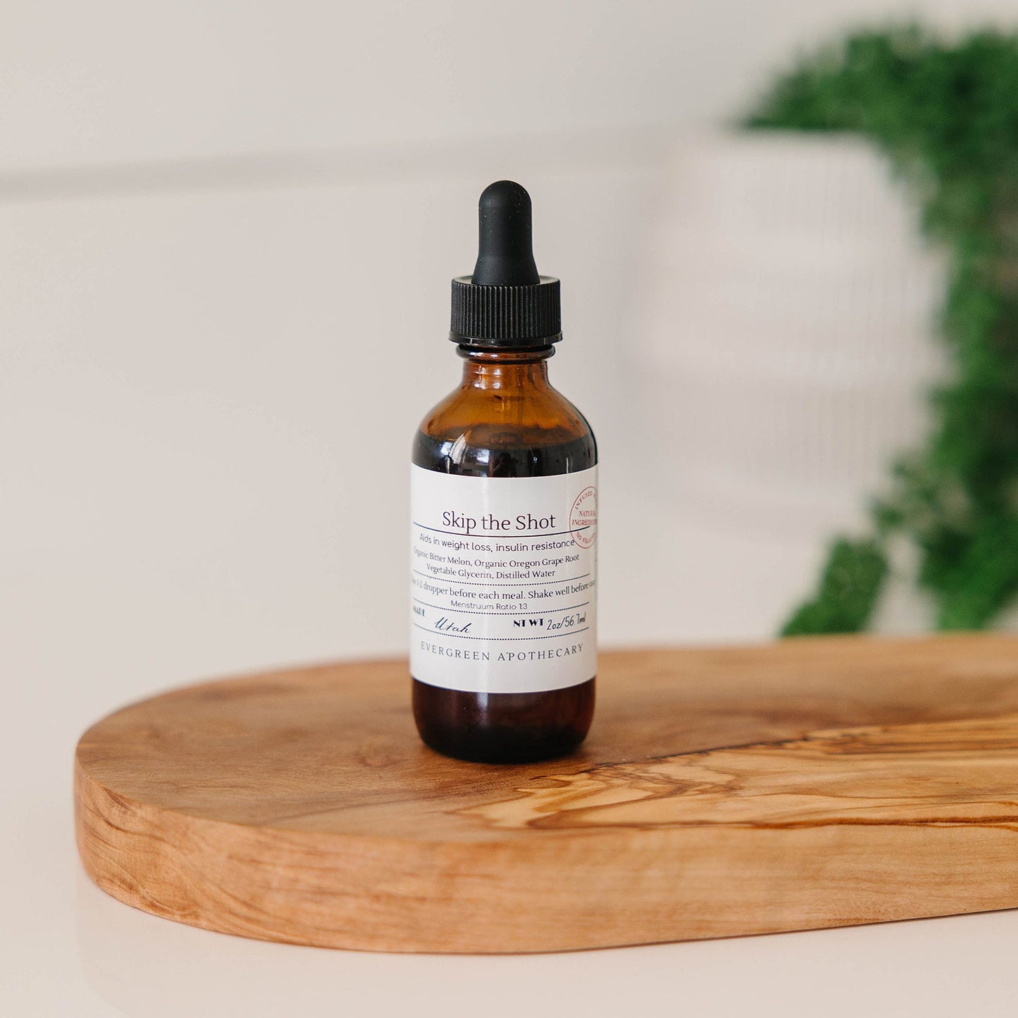 Skip the Shot, Tincture