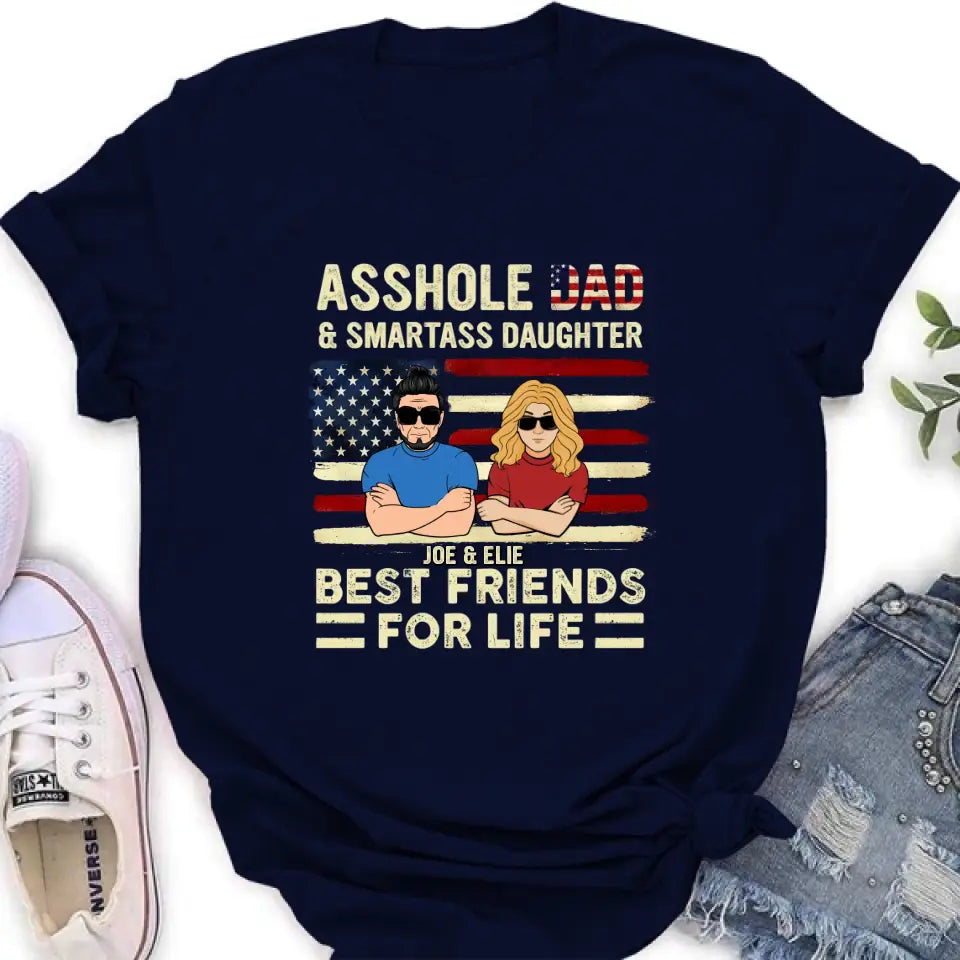 Personalized Father And Daughter/Son T-shirt/Long Sleeve/Sweatshirt/Hoodie - Gift For Father's Day