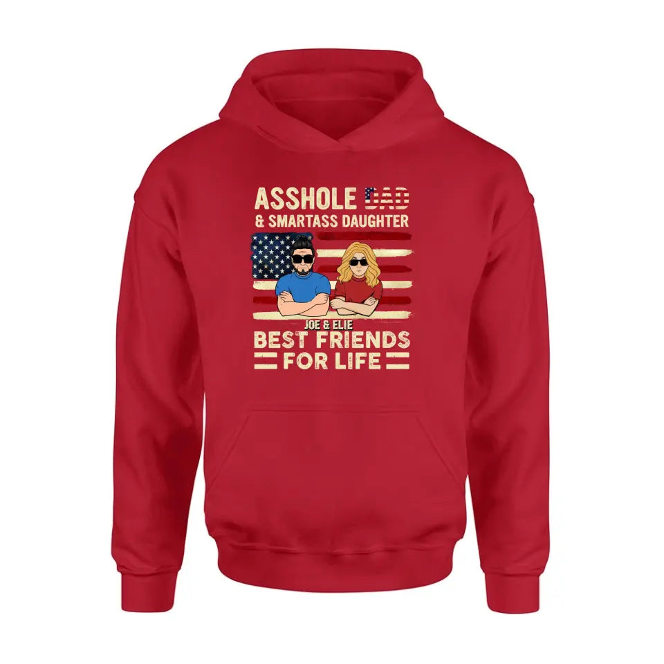 Personalized Father And Daughter/Son T-shirt/Long Sleeve/Sweatshirt/Hoodie - Gift For Father's Day