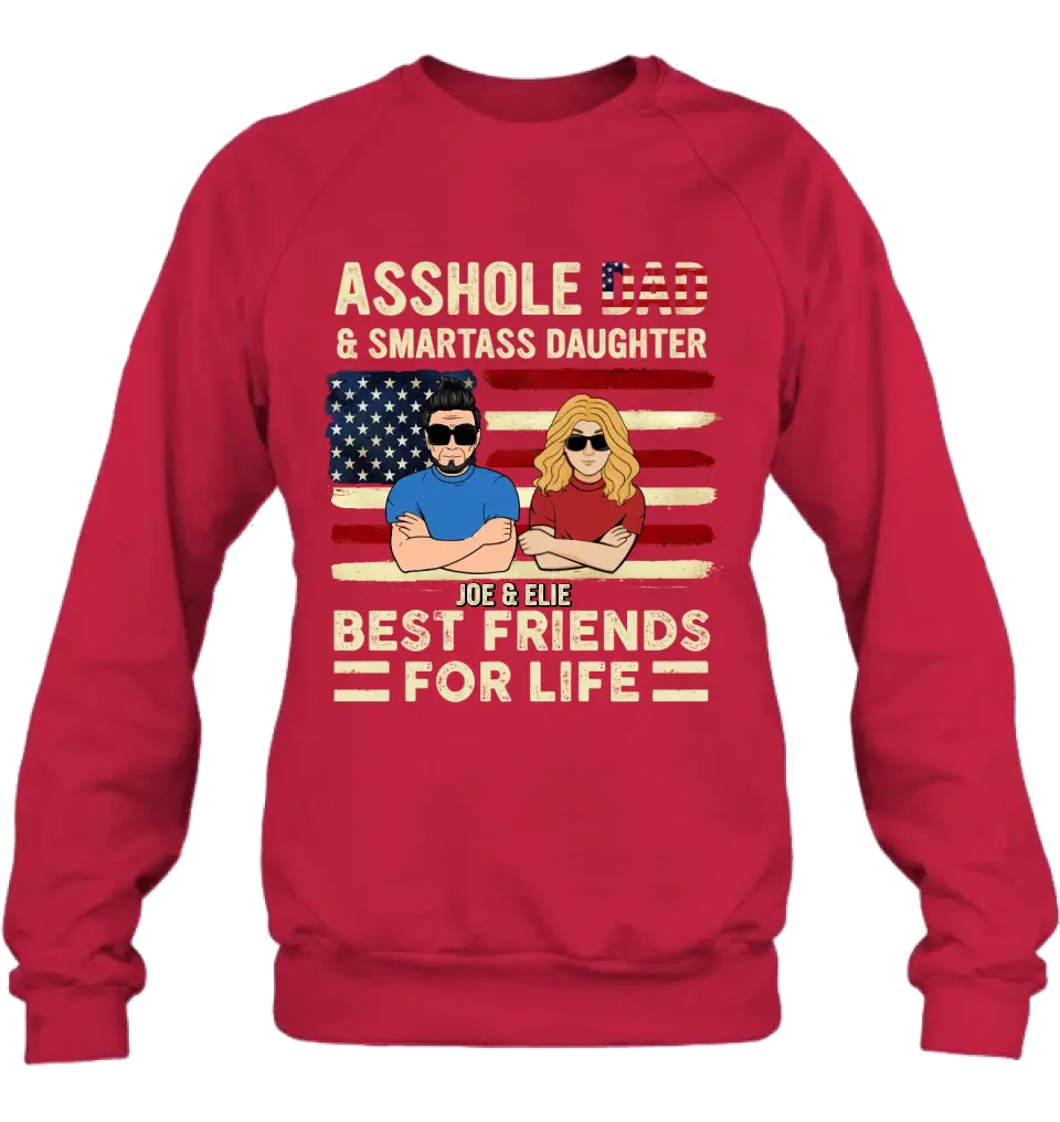 Personalized Father And Daughter/Son T-shirt/Long Sleeve/Sweatshirt/Hoodie - Gift For Father's Day