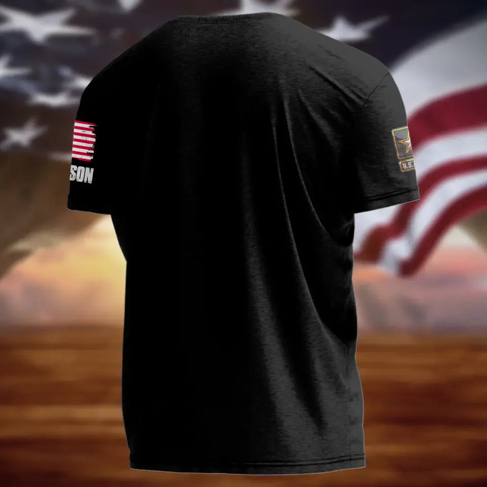Personalized Veteran T-shirt - Gift Idea For Veteran - Once A Soldier Always A Soldier