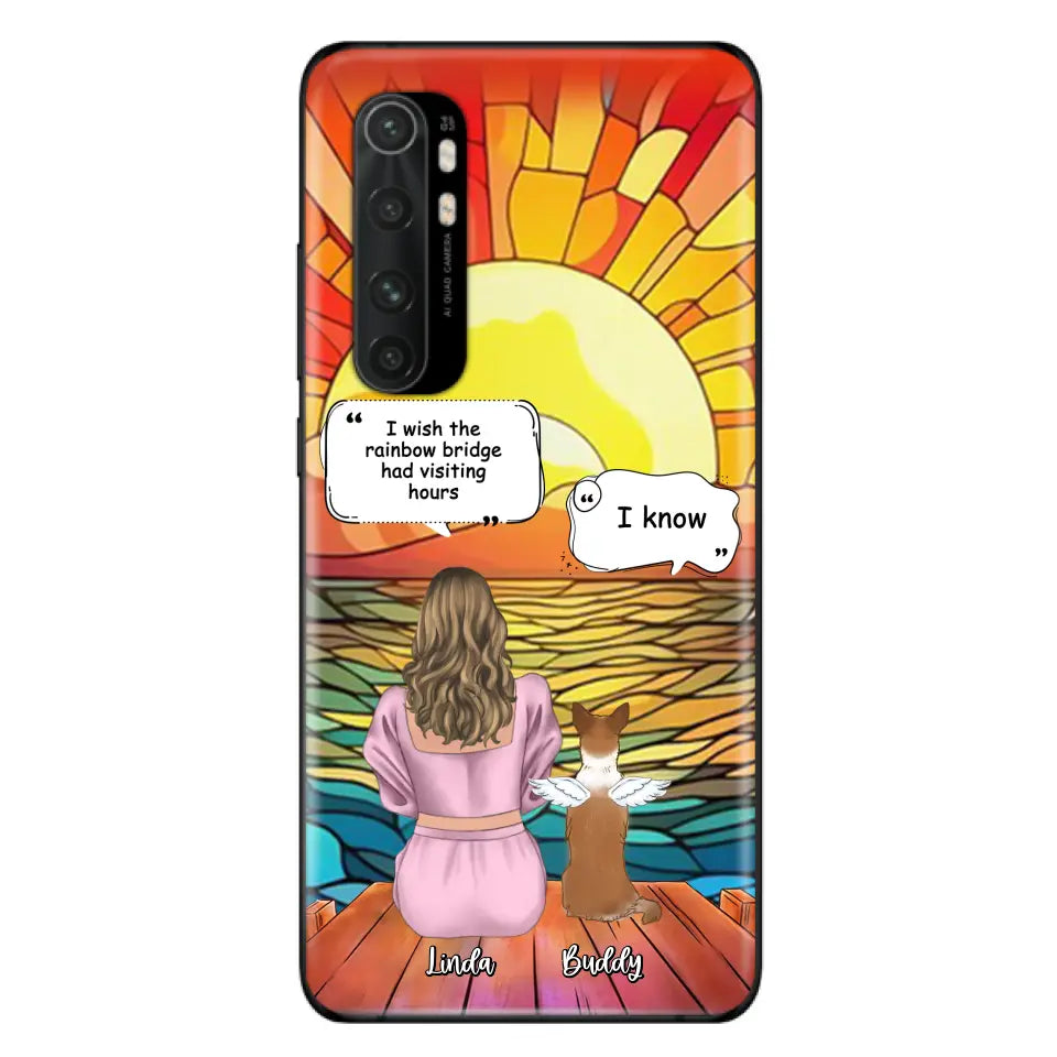 Personalized Memorial Dog Phone Case - Up to 4 Dogs - Memorial Gift Idea For Dog Owners - Case for Xiaomi/Huawei/Oppo