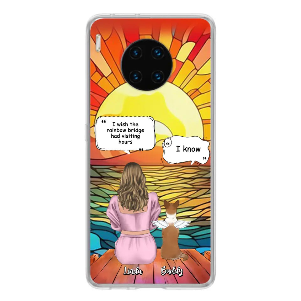 Personalized Memorial Dog Phone Case - Up to 4 Dogs - Memorial Gift Idea For Dog Owners - Case for Xiaomi/Huawei/Oppo