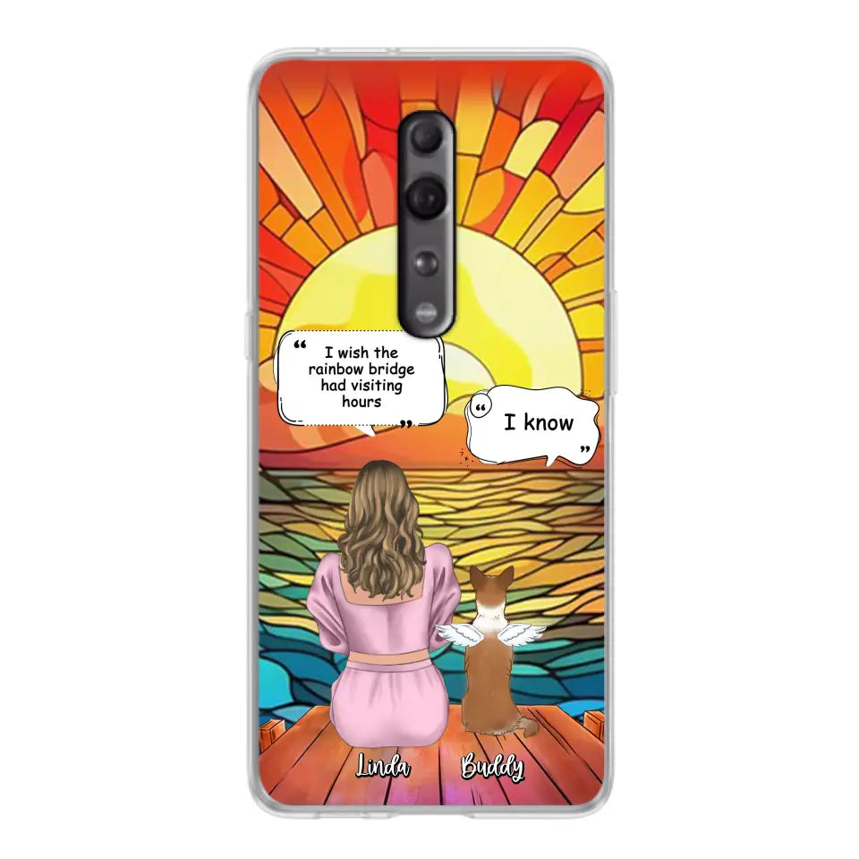 Personalized Memorial Dog Phone Case - Up to 4 Dogs - Memorial Gift Idea For Dog Owners - Case for Xiaomi/Huawei/Oppo