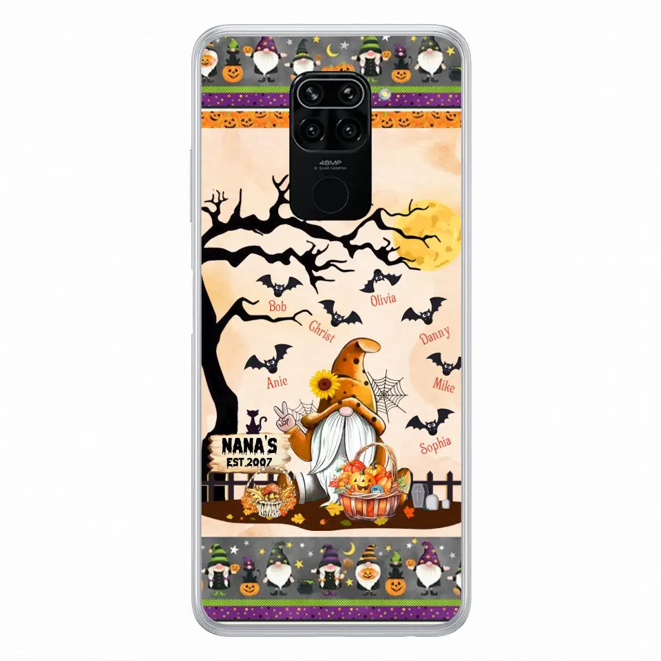Personalized Boo Grandma Phone Case - Halloween Gift For Grandma - Up to 7 Kids - Case For Xiaomi/ Oppo/ Huawei