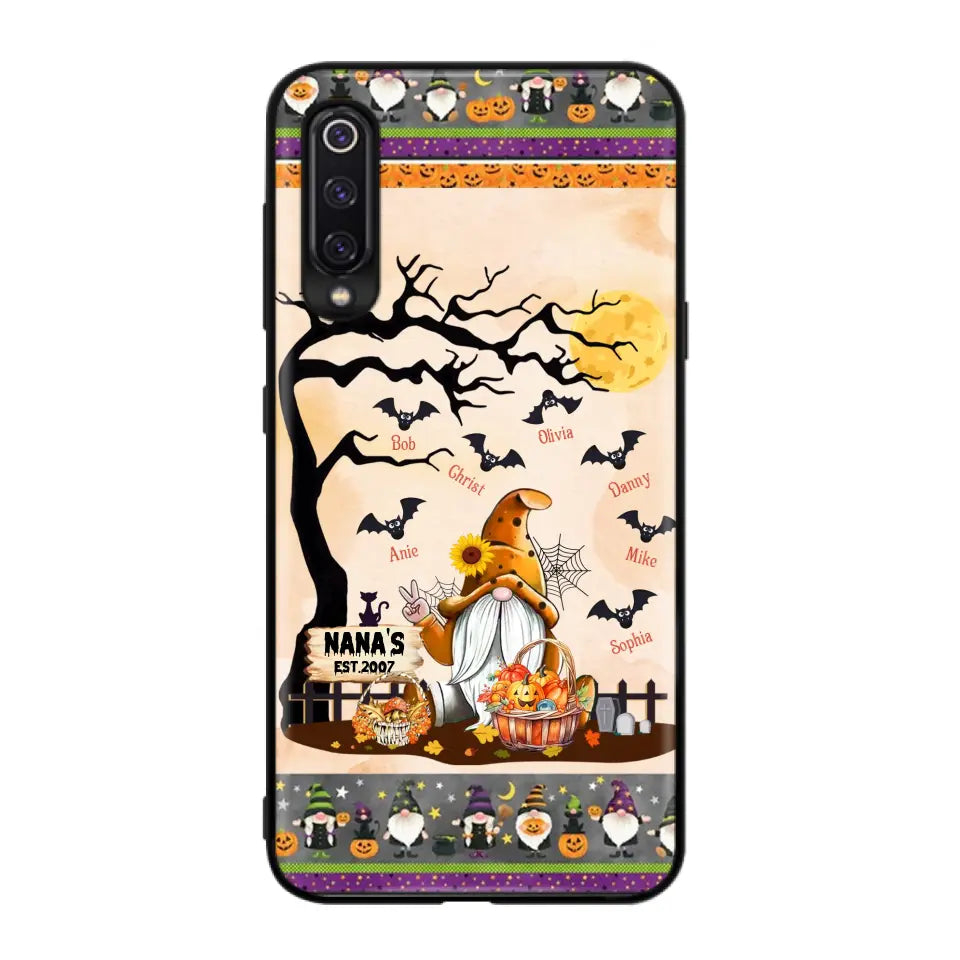 Personalized Boo Grandma Phone Case - Halloween Gift For Grandma - Up to 7 Kids - Case For Xiaomi/ Oppo/ Huawei