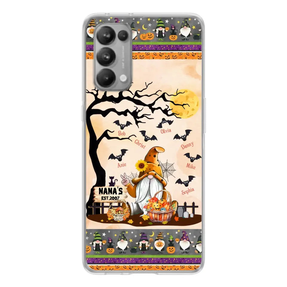 Personalized Boo Grandma Phone Case - Halloween Gift For Grandma - Up to 7 Kids - Case For Xiaomi/ Oppo/ Huawei