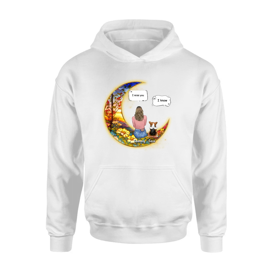 Personalized Memorial Pet Shirt/Hoodie - Up to 3 Dogs/Cats/Rabbits - Memorial Gift Idea for Pet Owners