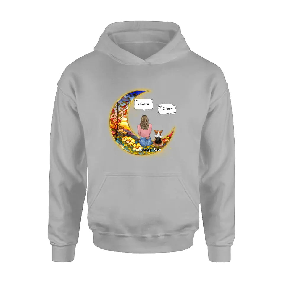 Personalized Memorial Pet Shirt/Hoodie - Up to 3 Dogs/Cats/Rabbits - Memorial Gift Idea for Pet Owners