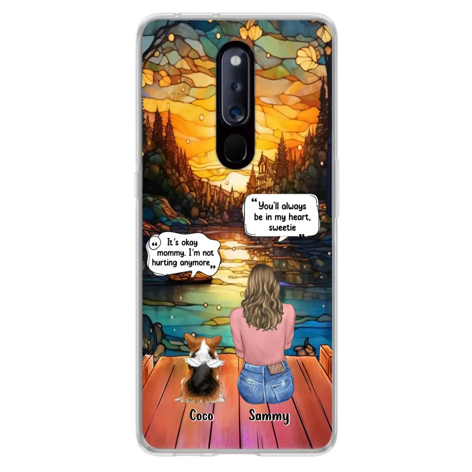 Personalized Memorial Pet Phone Case - Memorial Gift Idea For Dog/Cat/Rabbits Owners - You'll Always Be In My Heart, Sweetie - Case For Oppo/Xiaomi/Huawei