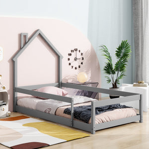 Grey + Pine + American Design + Twin
