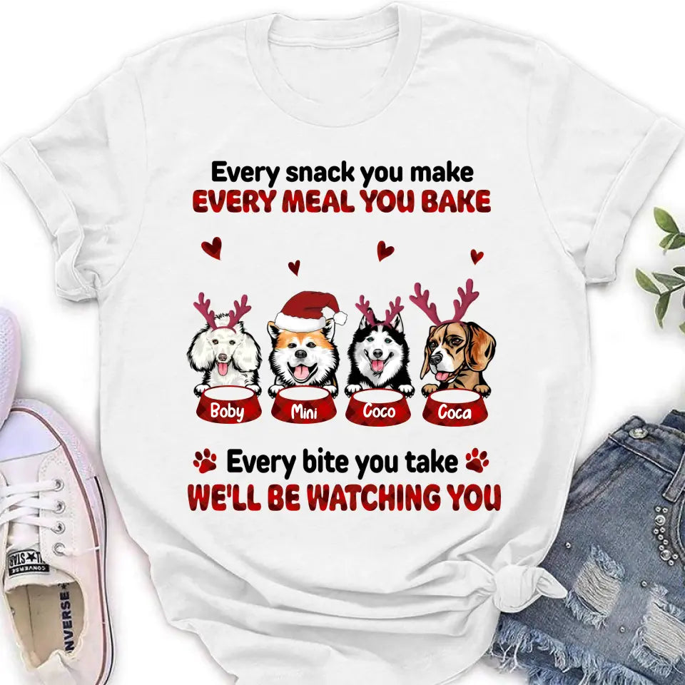 Personalized Pet Shirt/Hoodie - Gift Idea For Pet Lovers - Up to 4 Pets/Cats/Dogs - I'll Be Watching You