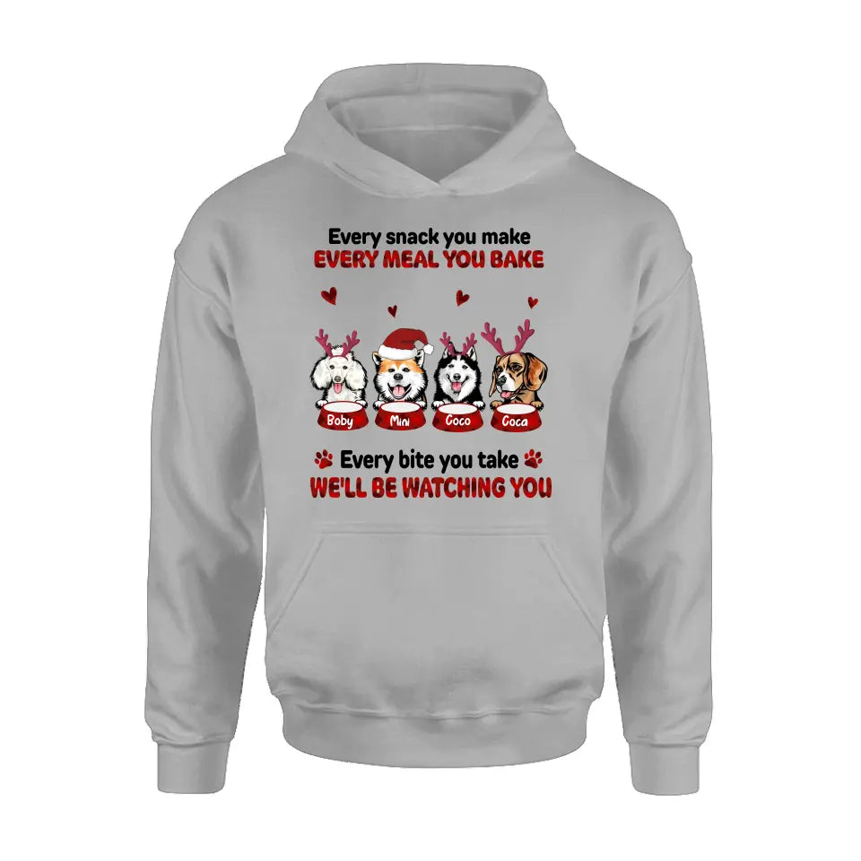 Personalized Pet Shirt/Hoodie - Gift Idea For Pet Lovers - Up to 4 Pets/Cats/Dogs - I'll Be Watching You