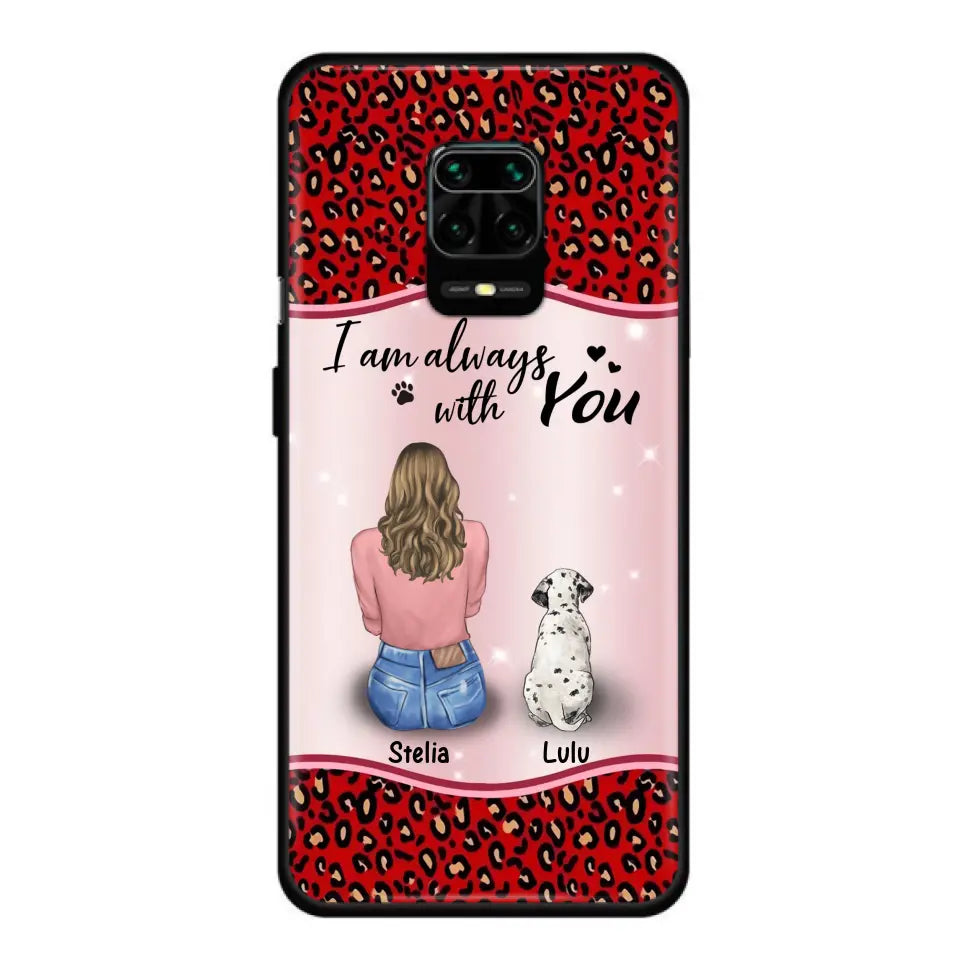 Personalized Dog Mom Phone Case - Up to 4 Dogs -Gift Idea For Dog Owners - I Am Always With You - Case For Oppo/Xiaomi/Huawei