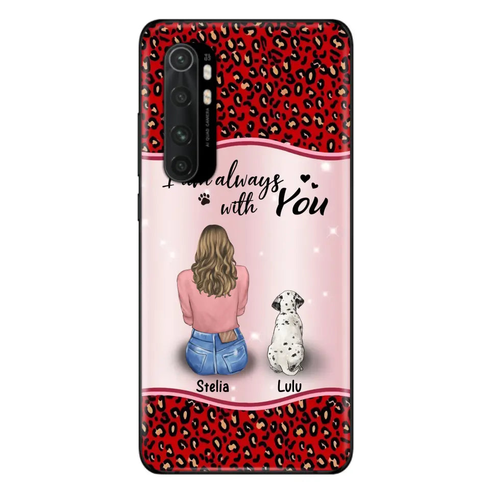 Personalized Dog Mom Phone Case - Up to 4 Dogs -Gift Idea For Dog Owners - I Am Always With You - Case For Oppo/Xiaomi/Huawei