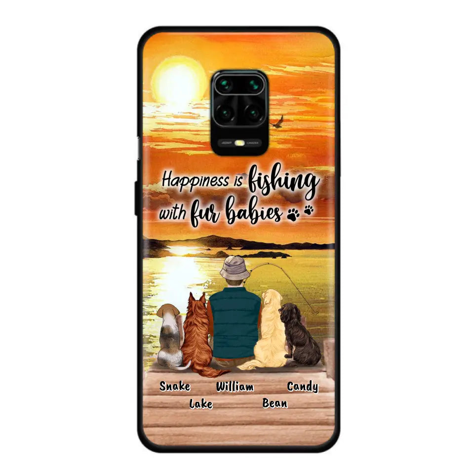 Personalized Fishing Man/Woman Phone Case - Up to 4 Pets - Phone Case For Xiaomi, Huawei and Oppo - 4TC88X