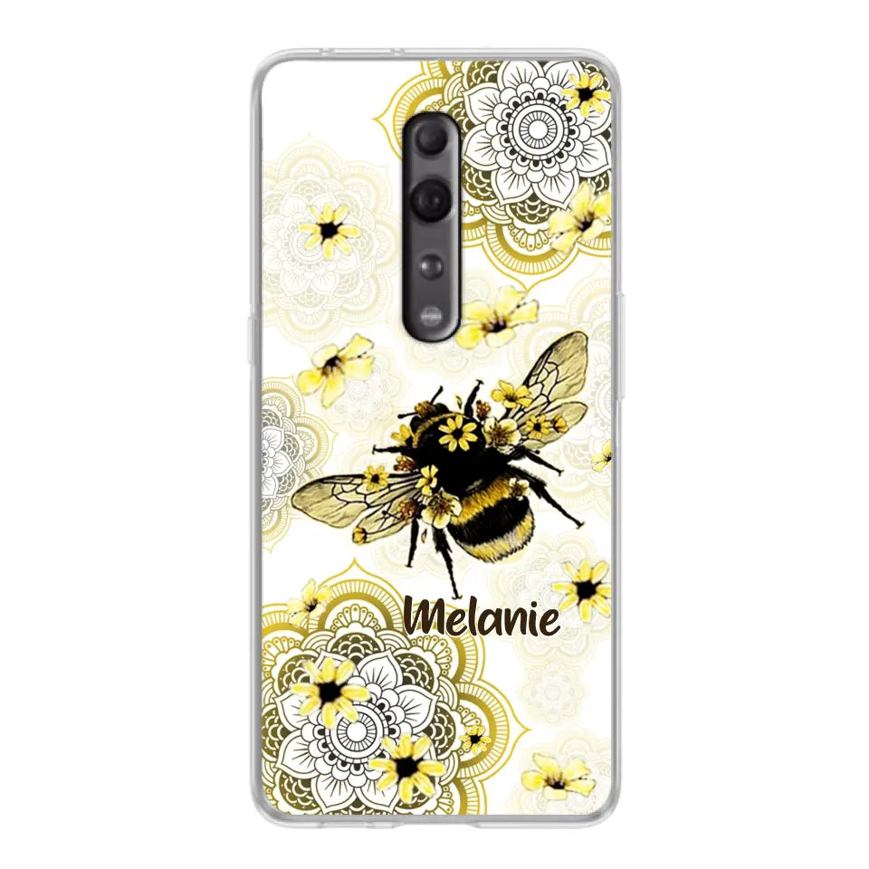 Personalized Bee Phone Case - Up to 5 Bees - Gift For Bee Lovers - Case For Xiaomi, Oppo And Huawei