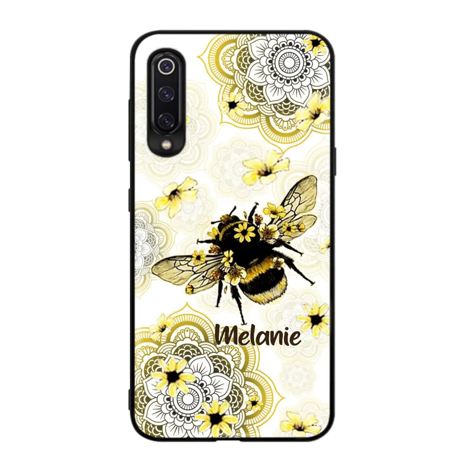 Personalized Bee Phone Case - Up to 5 Bees - Gift For Bee Lovers - Case For Xiaomi, Oppo And Huawei