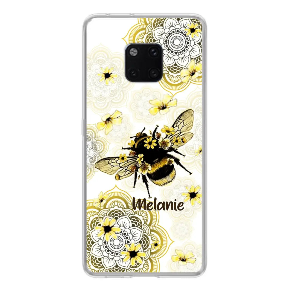 Personalized Bee Phone Case - Up to 5 Bees - Gift For Bee Lovers - Case For Xiaomi, Oppo And Huawei