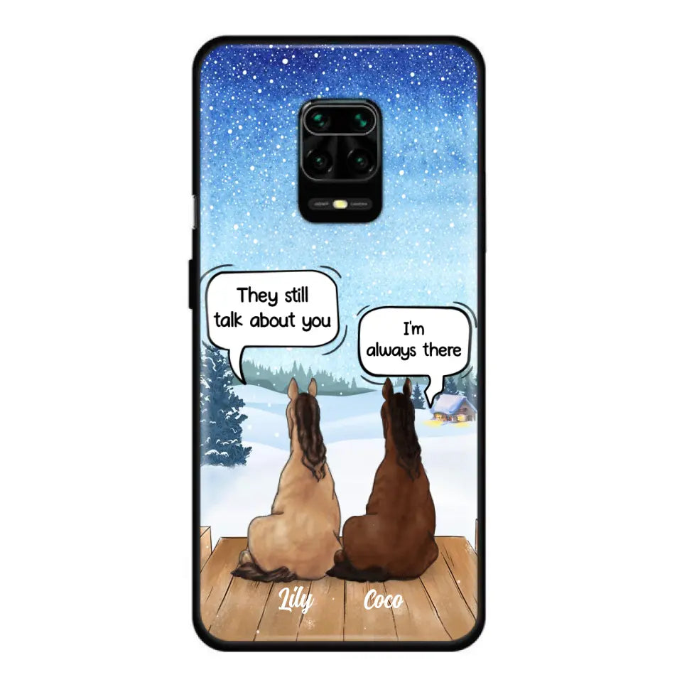 Personalized Dog Horse Phone Case - Up to 5 Pets - Xmas Gift For Dog/Horse Lover - Case For Xiaomi, Oppo And Huawei