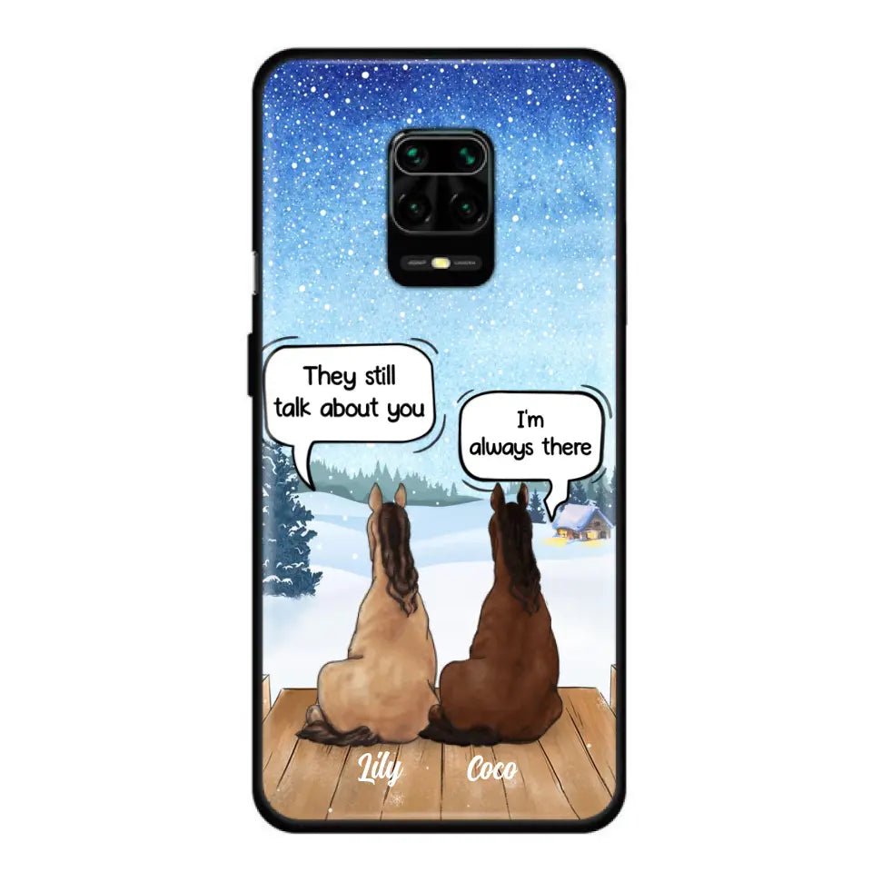 Personalized Dog Horse Phone Case - Up to 5 Pets - Xmas Gift For Dog/Horse Lover - Case For Xiaomi, Oppo And Huawei