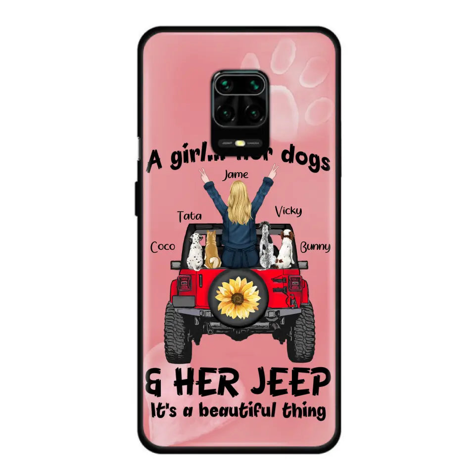 Personalized Dog Mom & Off-road Phone case - Case For Xiaomi, Huawei and Oppo - A Girl Her Dogs - 2OTN07