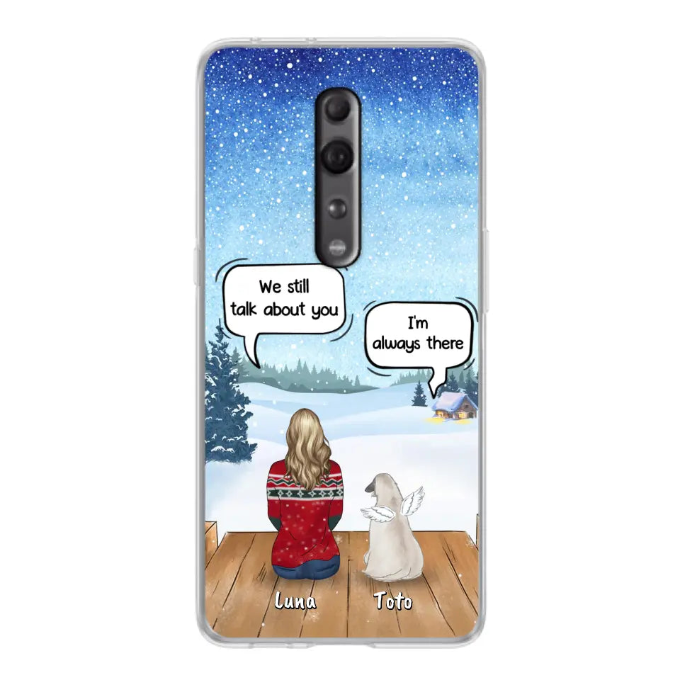 Personalized Dog Horse Phone Case - Man/Woman With Up to 5 Pets - Case For Xiaomi, Oppo And Huawei