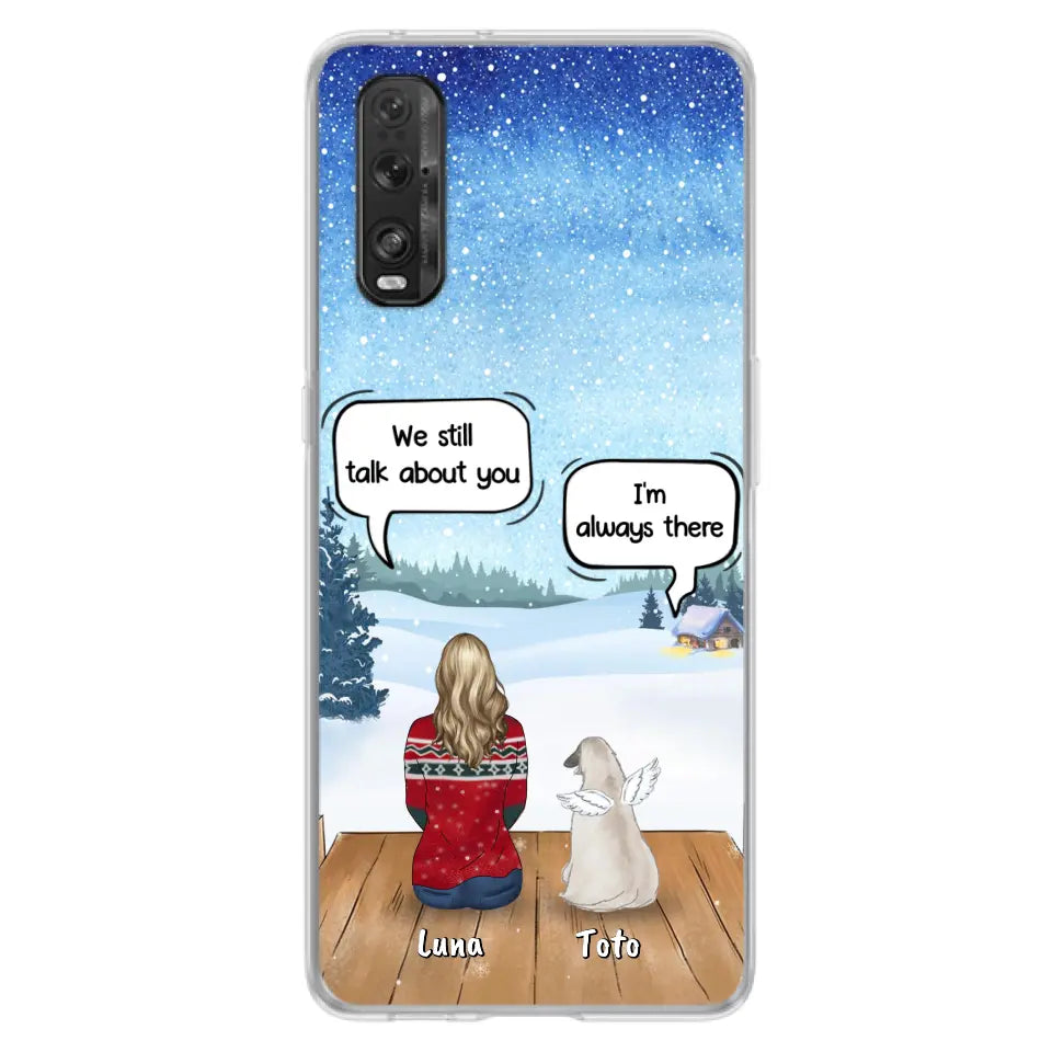Personalized Dog Horse Phone Case - Man/Woman With Up to 5 Pets - Case For Xiaomi, Oppo And Huawei
